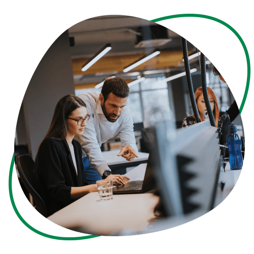 Team working together